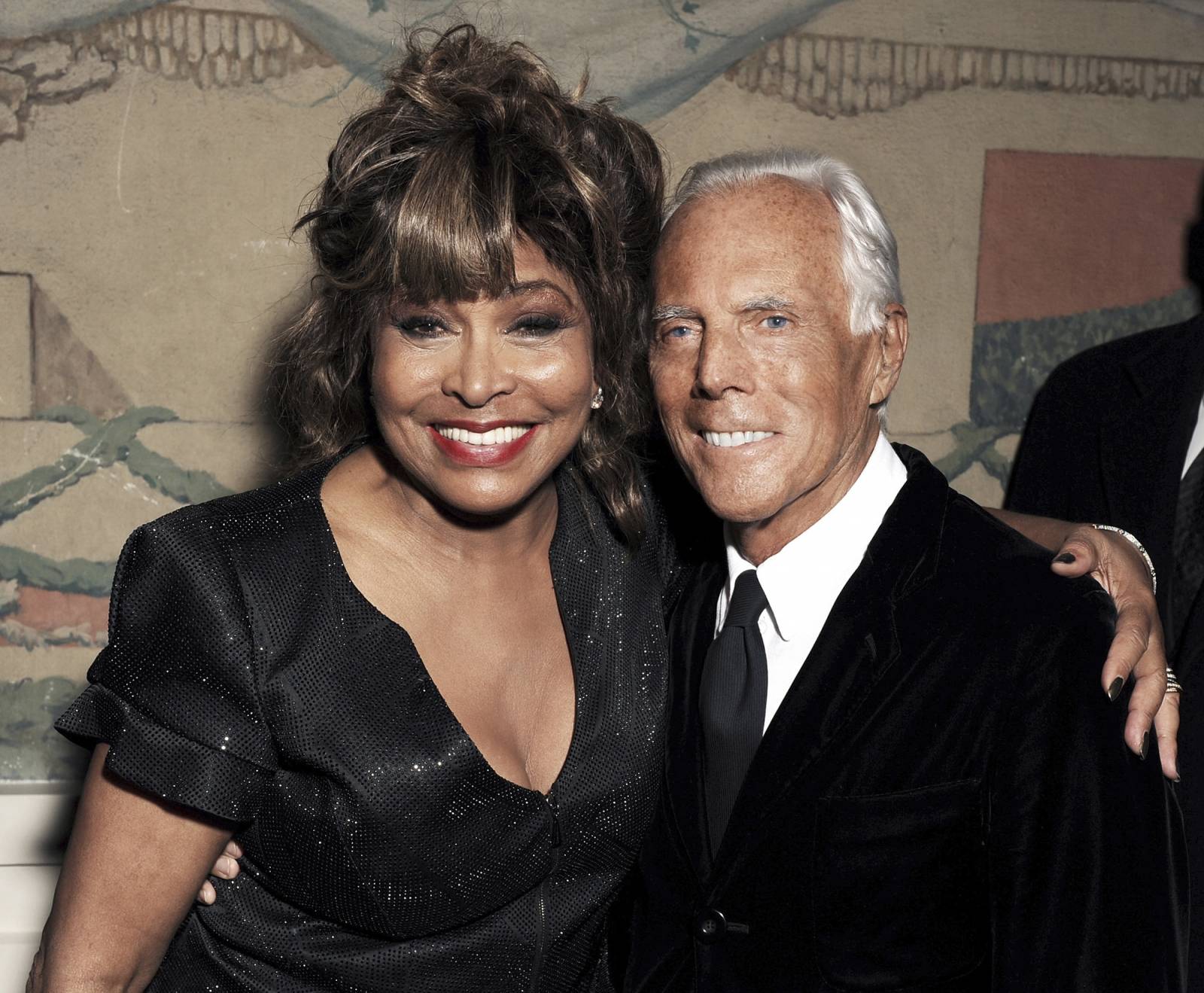 Giorgio Armani i Tina Turner w Paryżu (Fot. SGP / Courtesy Giorgio Armani)