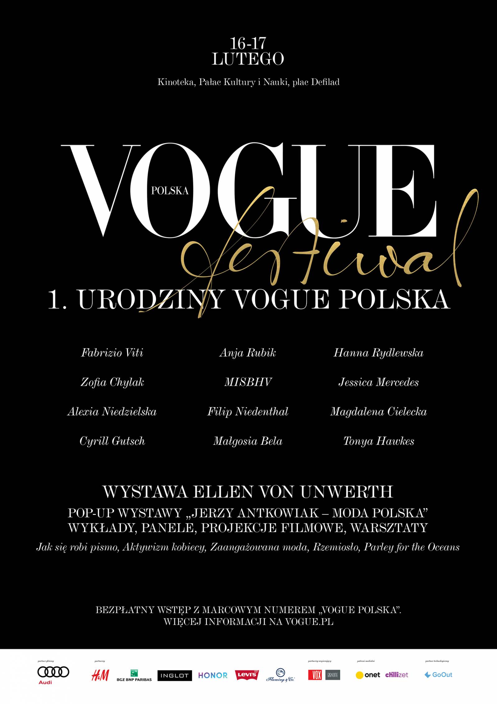 Plakat Vogue Festiwal