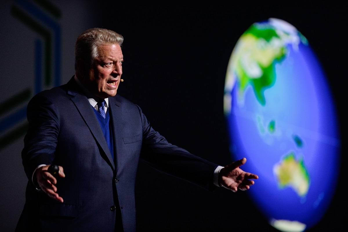 Al Gore podczas COP24 w Katowicach