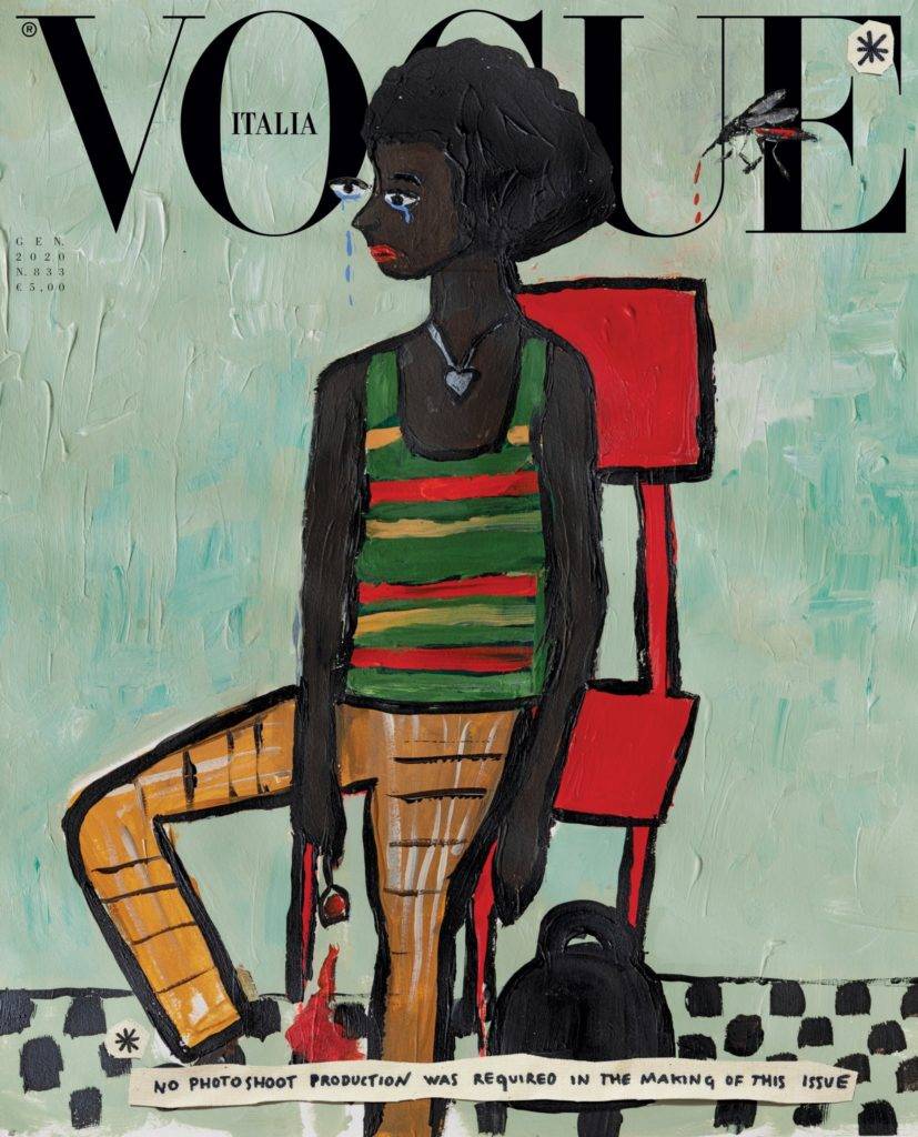 Vogue Italia Styczeń 2020, Cassi A. Namoda (Fot. Materiały prasowe)
