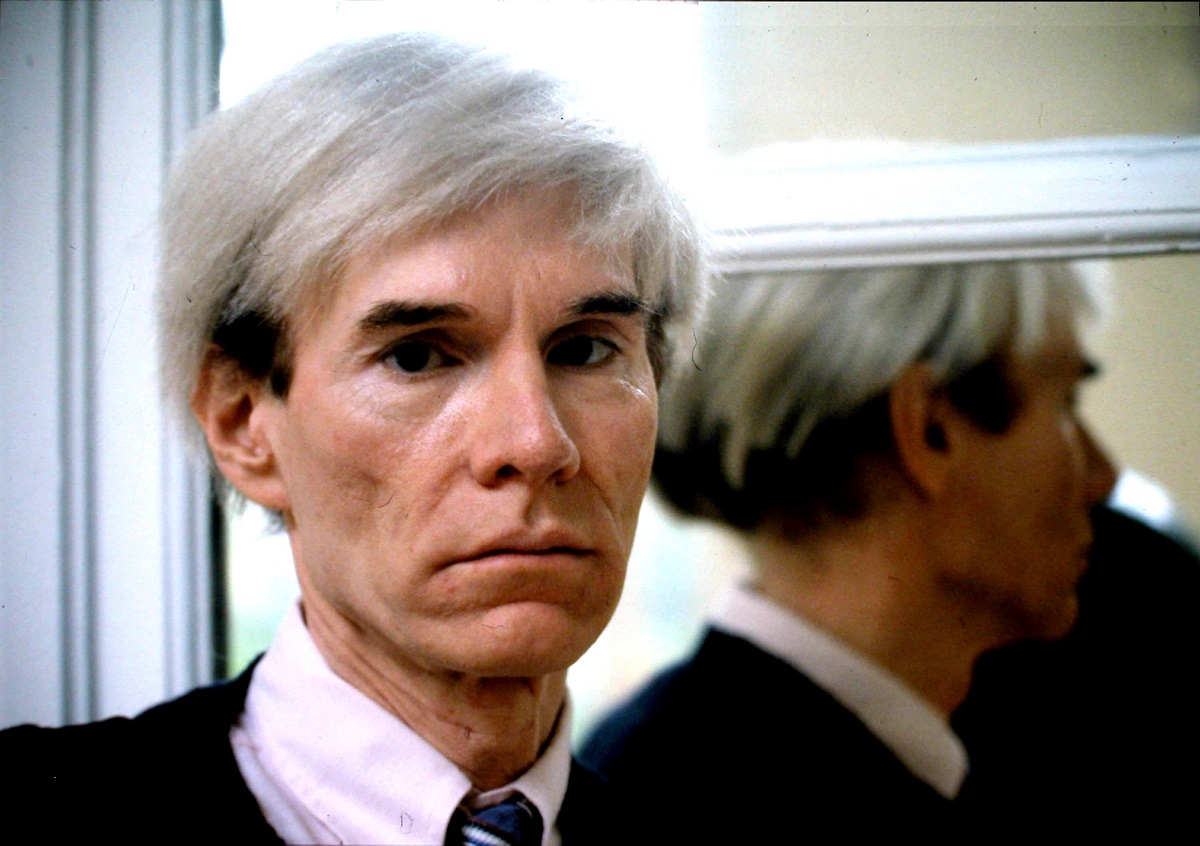 Andy Warhol w 1982 roku