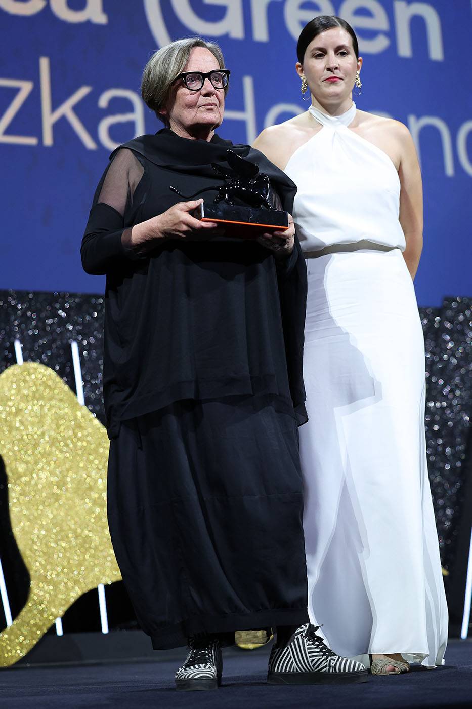 Agnieszka Holland i Katarzyna Warzecha / (Fot. Getty Images)