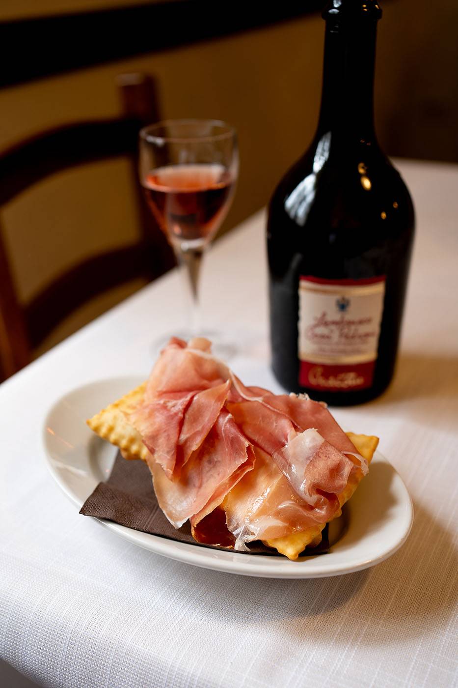 Prosciutto di parma na gnocco fritto (Fot. Małgorzata Minta)