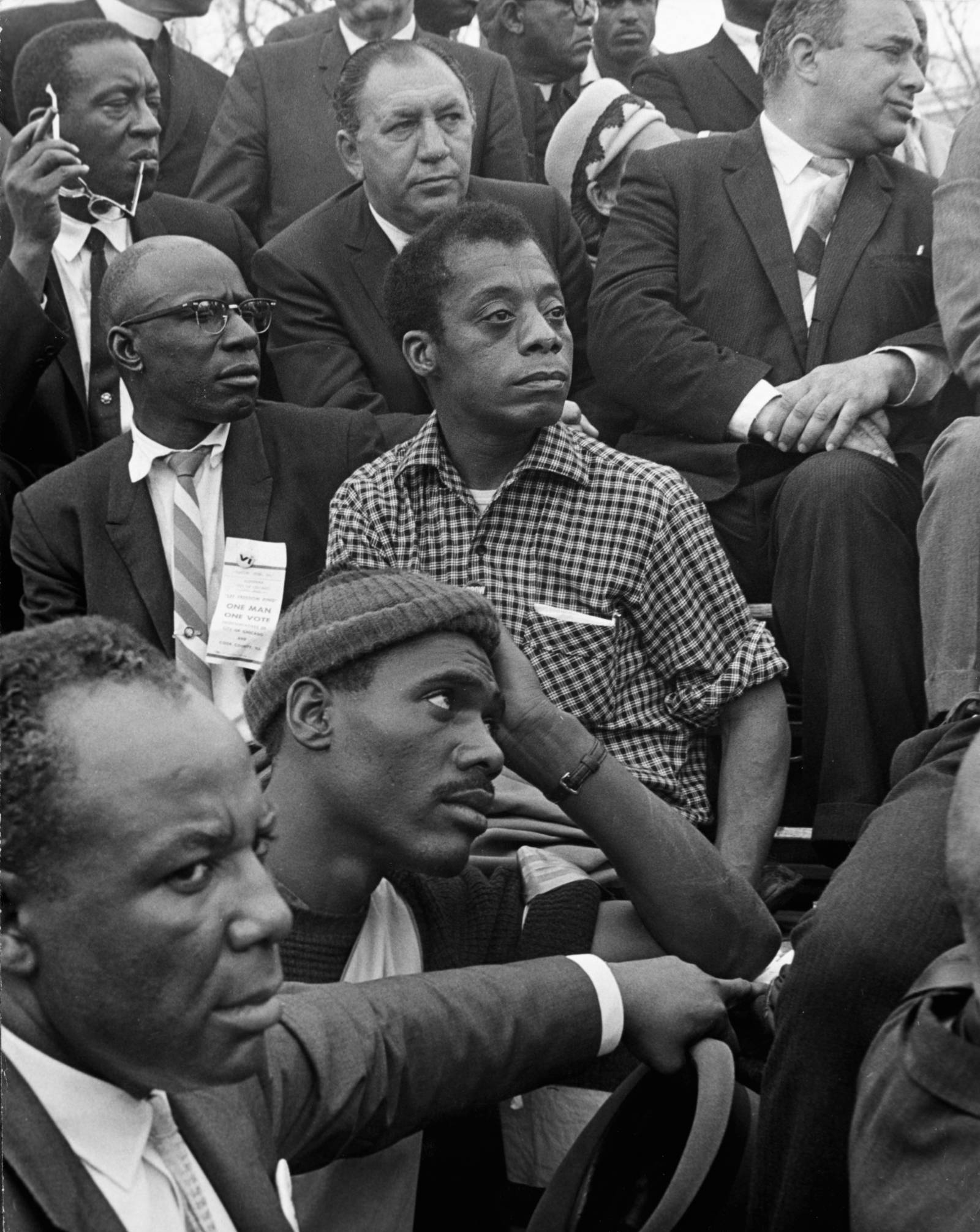Podczas jednego z Marszów z Selmy do Montgomery, marzec 1965 / Fot. Getty Images