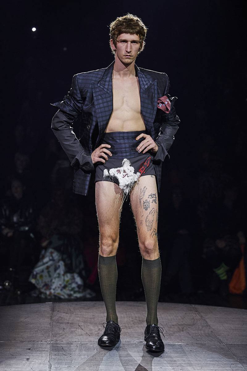 Andreas Kronthaler dla Vivienne Westwood (Fot. ImaxTree)