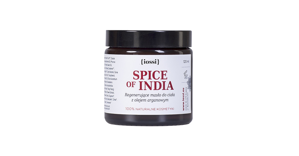 Masło do ciała. Spice of India, Iossi (Fot. Materiały prasowe)