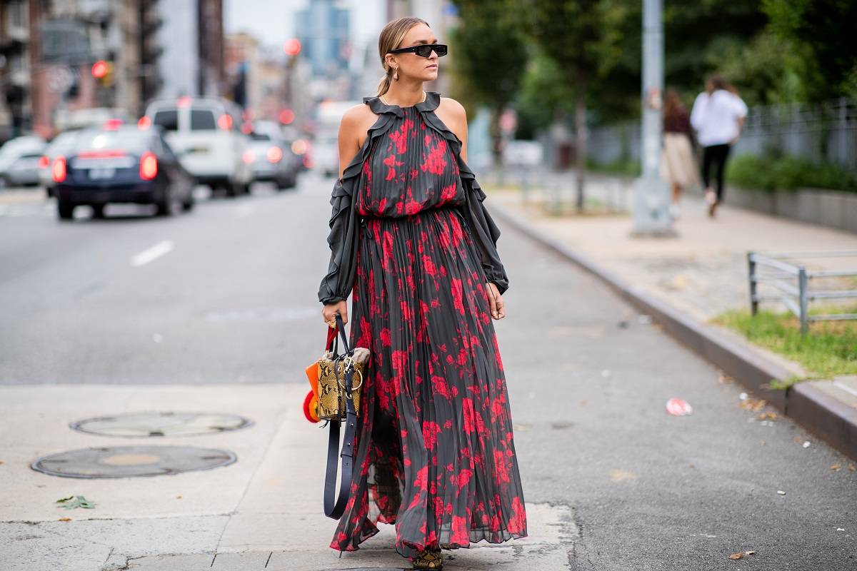 Street style podczas tygodnia mody w Nowym Jorku