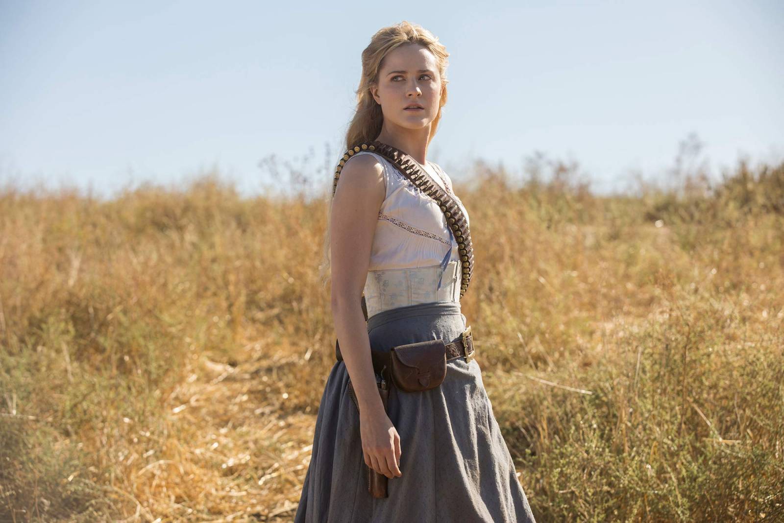 Evan Rachel Wood w serialu „Westworld 2” (Fot. materiały prasowe HBO)