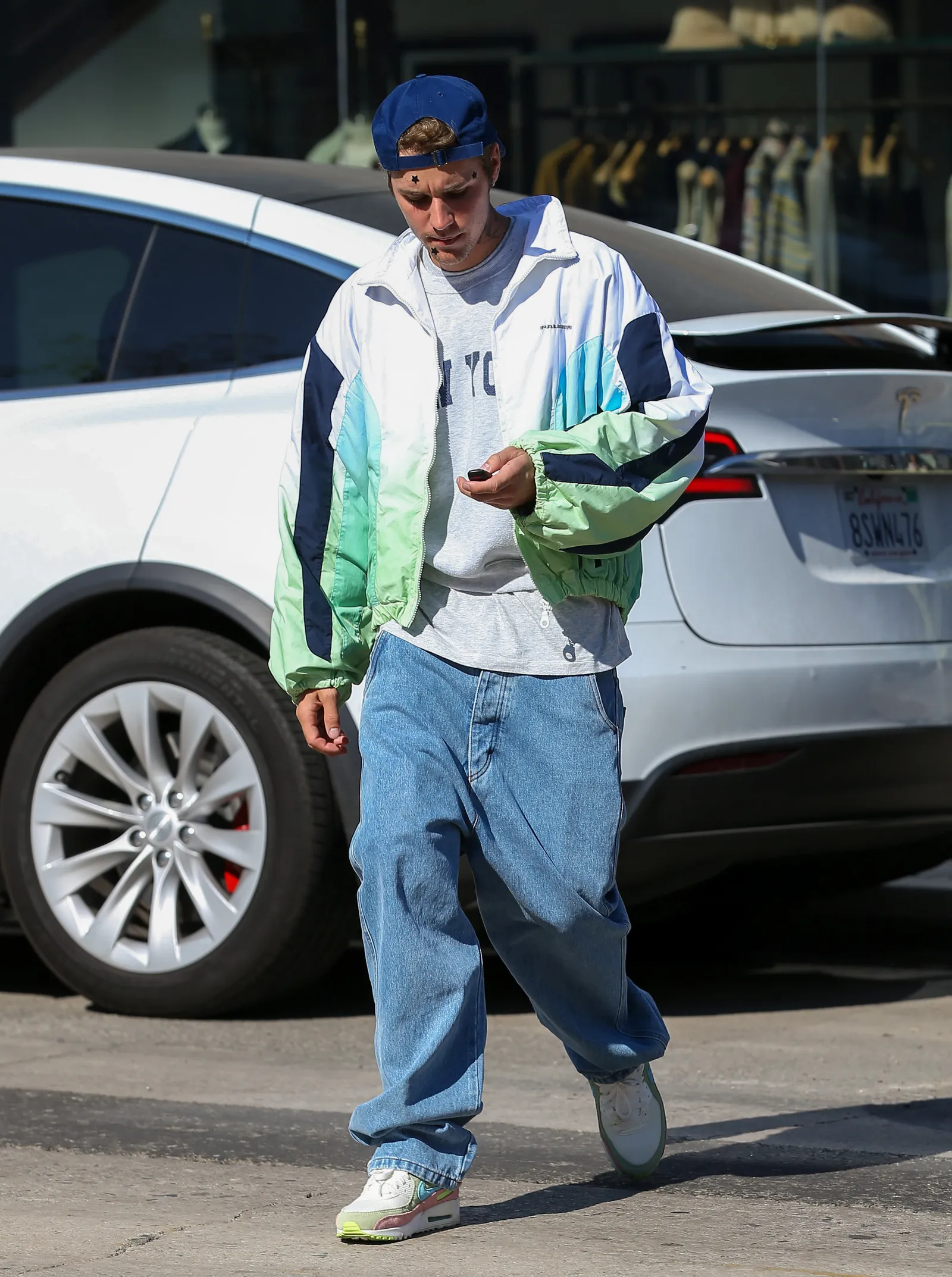 Justin Bieber w parze Nike Air Max 90 (Fot. Getty Images)