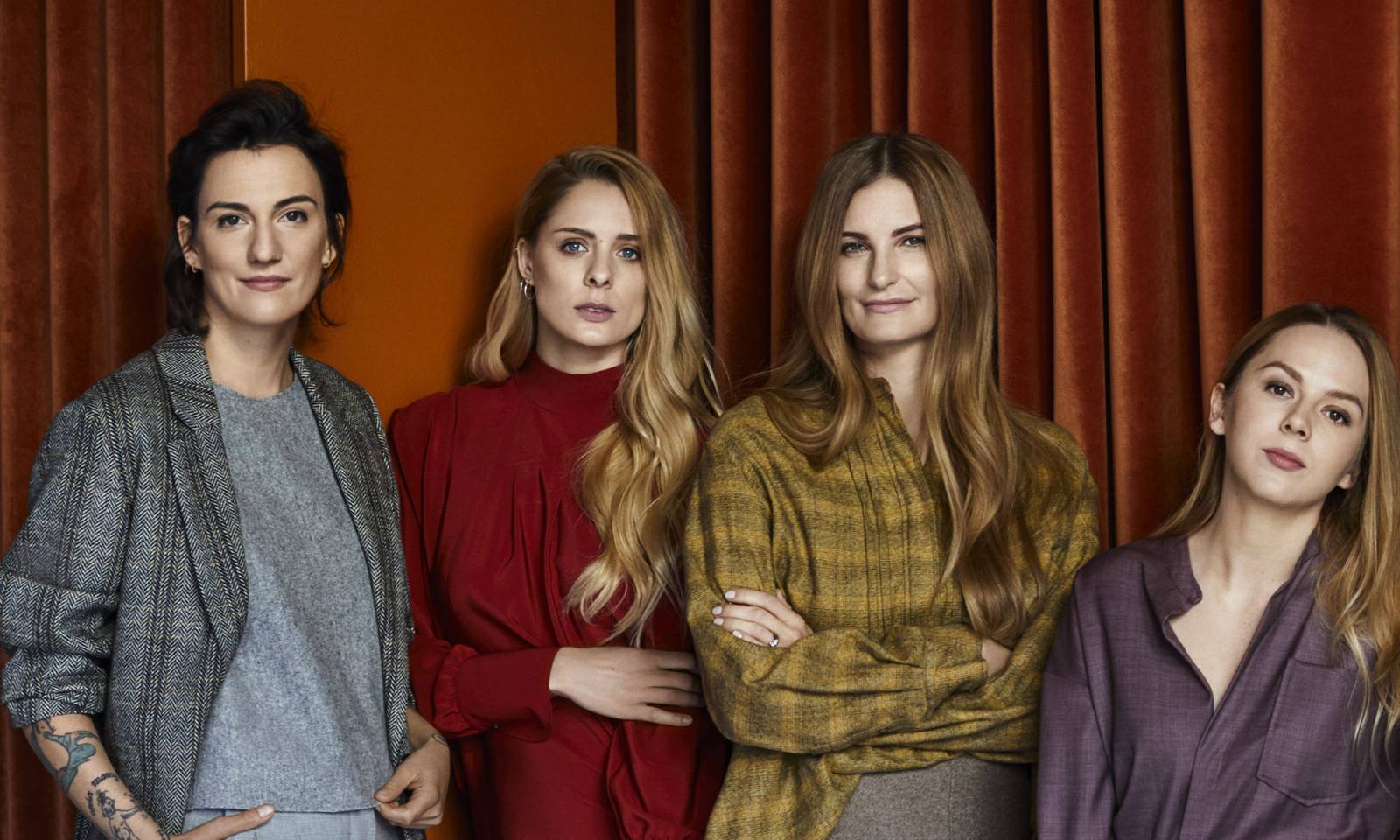 Od lewej: Maria Przybyszewska, Flavia Borawska, Olga Kręglicka i Natalia Stankiewicz