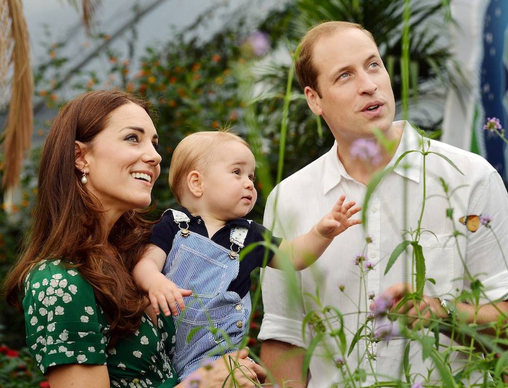 William, Kate i Louis (Fot. Getty Images)