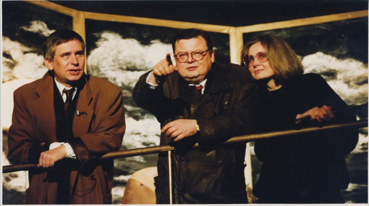 Krzysztof Materna, Wojciech Mann i Magda Umer w Big Zbig Show (Fot. Jarosław M. Goliszewski)