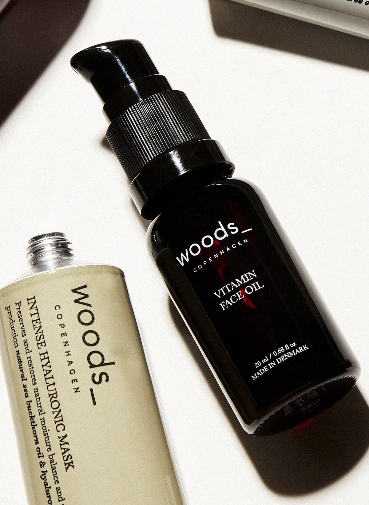 Vitamin Face Oil, Intense Hyaluronic Mask Woods Copenhagen