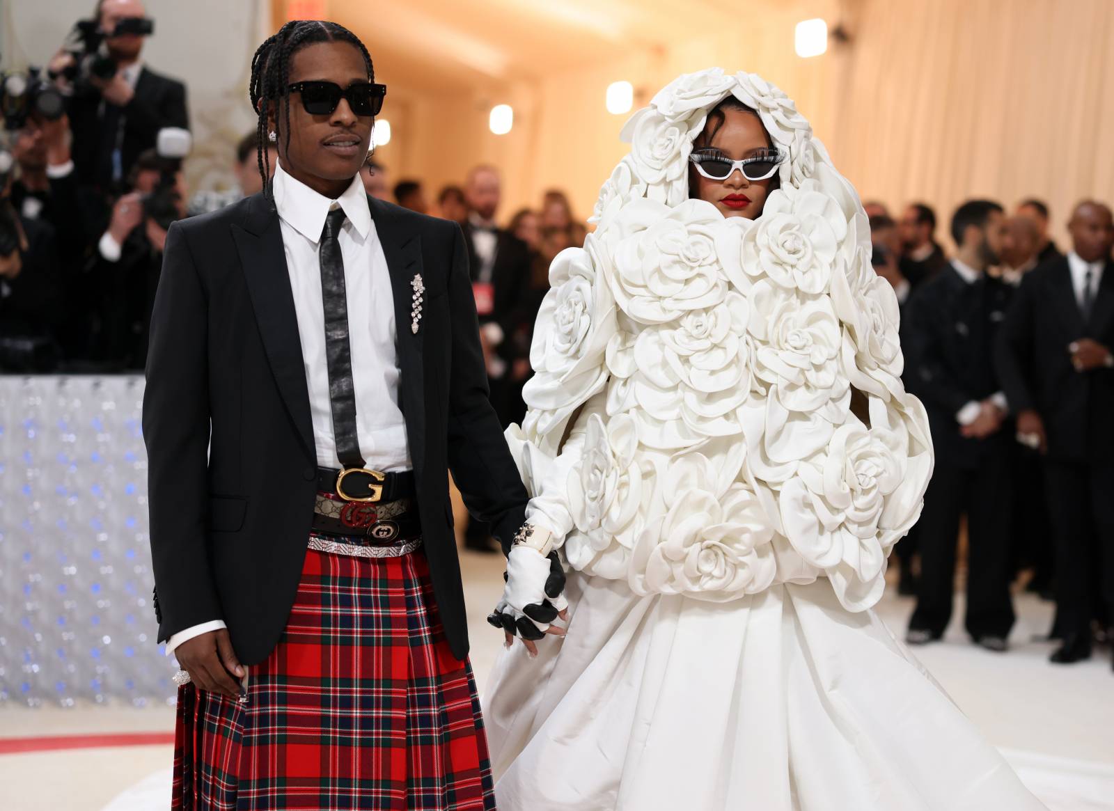 A$AP Rocky i Rihanna na MET Gali / Fot. Getty Images