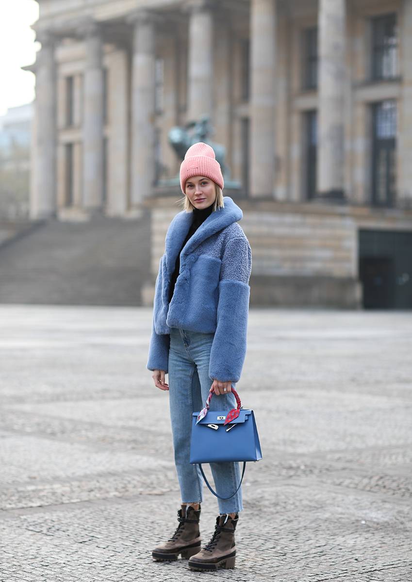 Street style podczas tygodnia mody w Berlinie jesień-zima 2019-2020