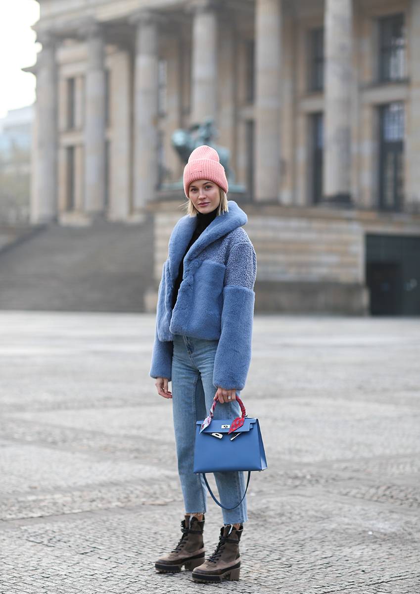 Street style podczas tygodnia mody w Berlinie jesień-zima 2019-2020
