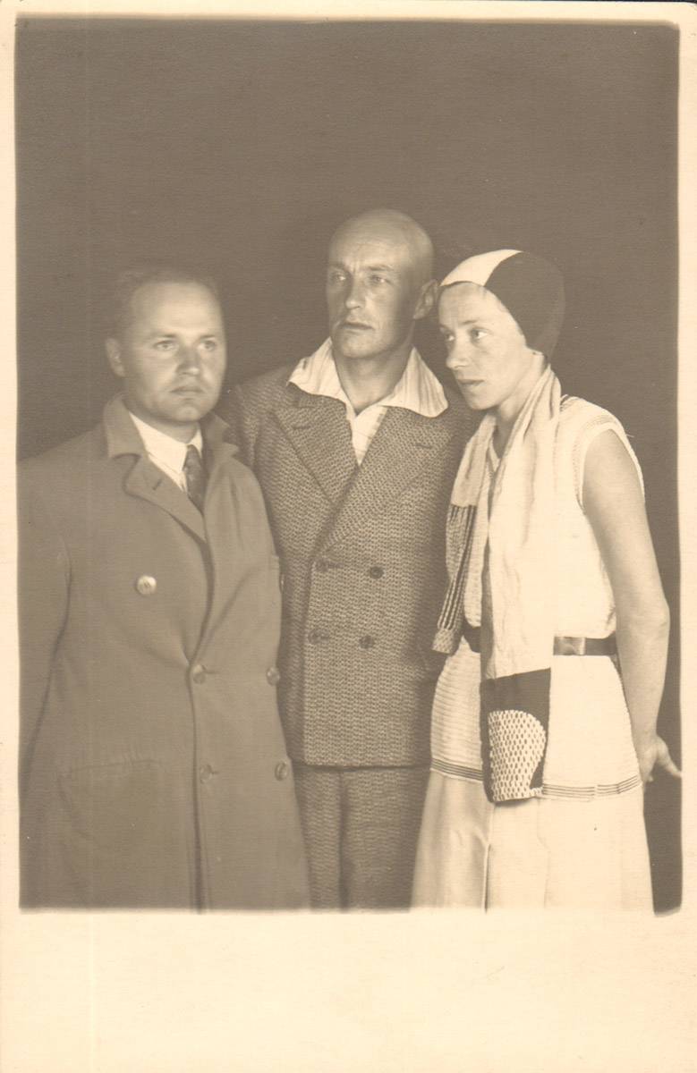 J. Przybos, W. Strzeminski, K. Kobro,  1930 rok