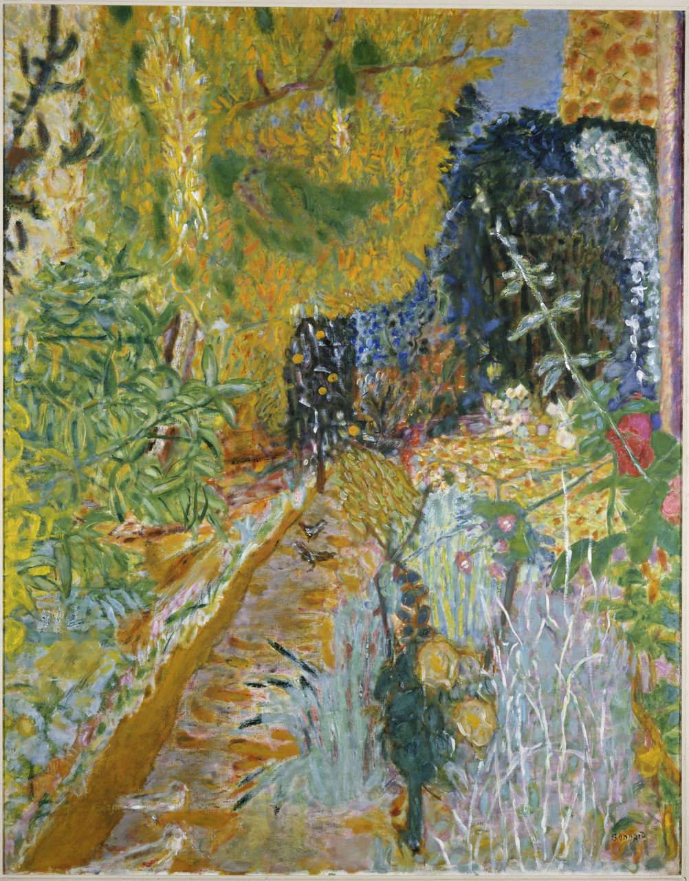 Pierre Bonnard, Le jardin, 1937 ; musée dArt Moderne /(Fot. RMN-Grand Palais/Agence Bulloz)