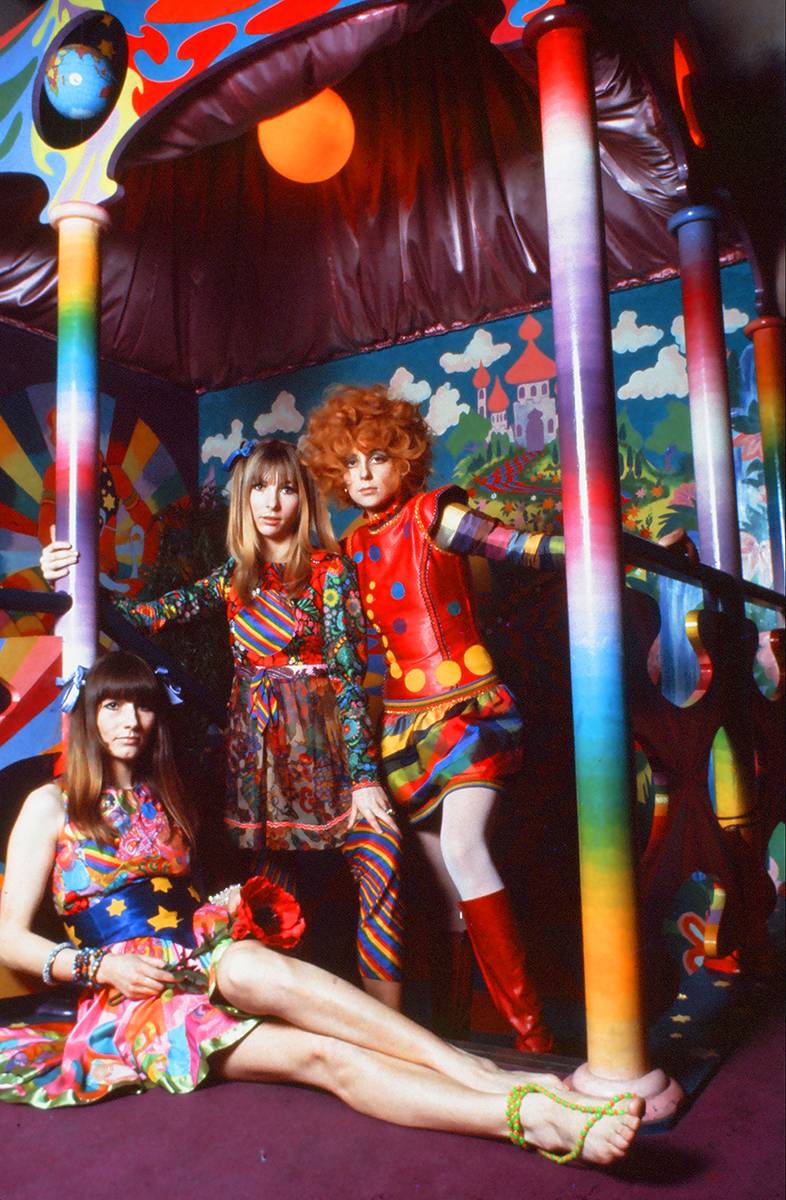 The Fool, projekty z The Beatles Apple Boutique, 1967 (Fot. Karl Ferris)