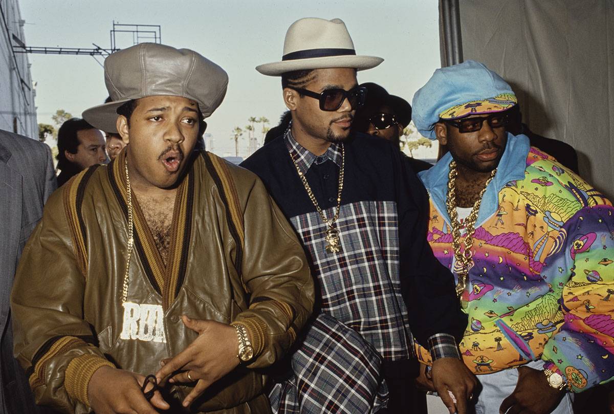 Zespół Run-D.M.C., ikona hip-hopowej mody (Fot. Getty Images)