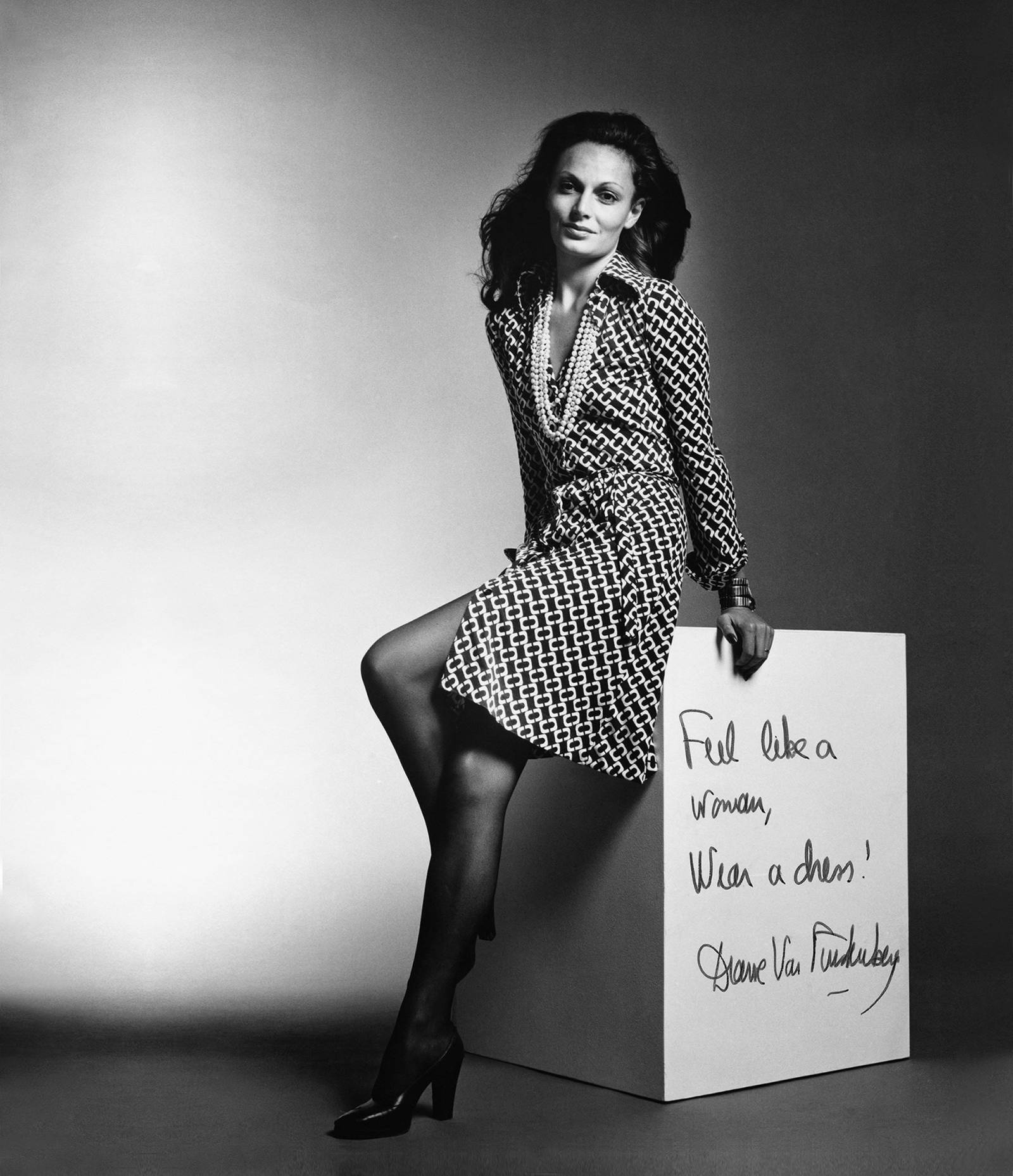 Diane von Fürstenberg, 1972 (Fot. Roger Prigent)