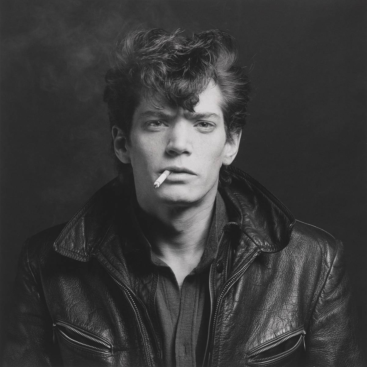 Robert Mapplethorpe, autoportret, 1980 rok