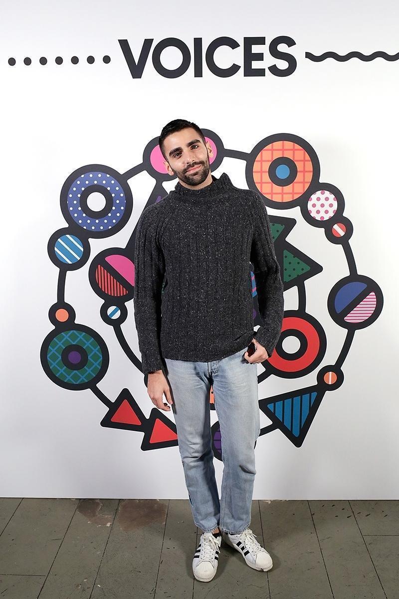 Phillip Picardi na konferencji #BoFVOICES , która odbyła się w Wielkiej Brytanii w listopadzie 2017 roku.