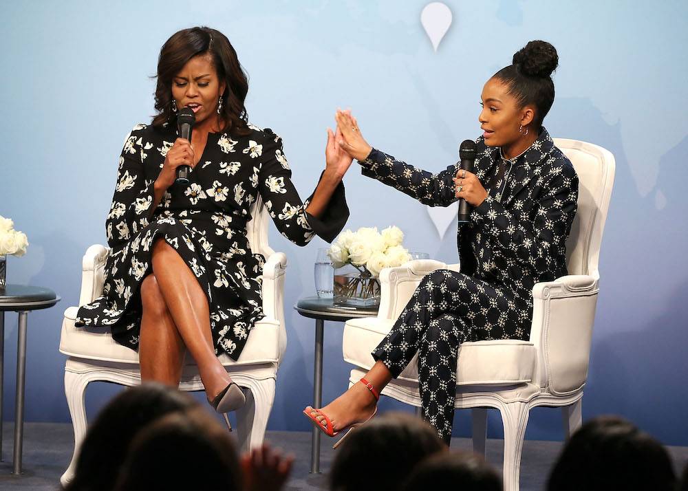 Z Michelle Obamą (Fot. Getty Images)