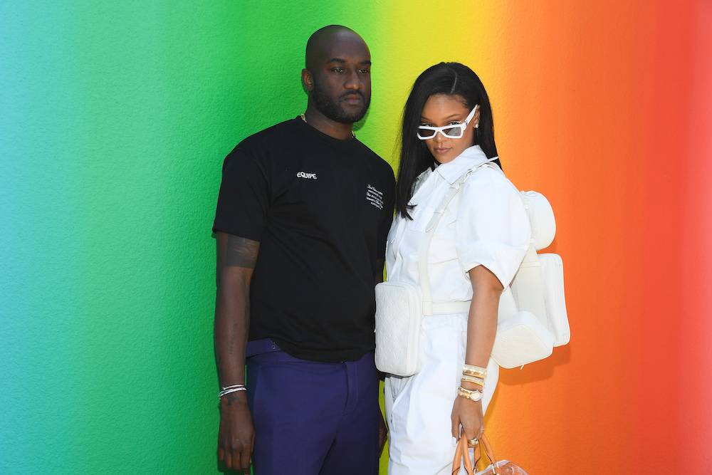 Virgil Abloh z Rihanną (Fot. Getty Images)