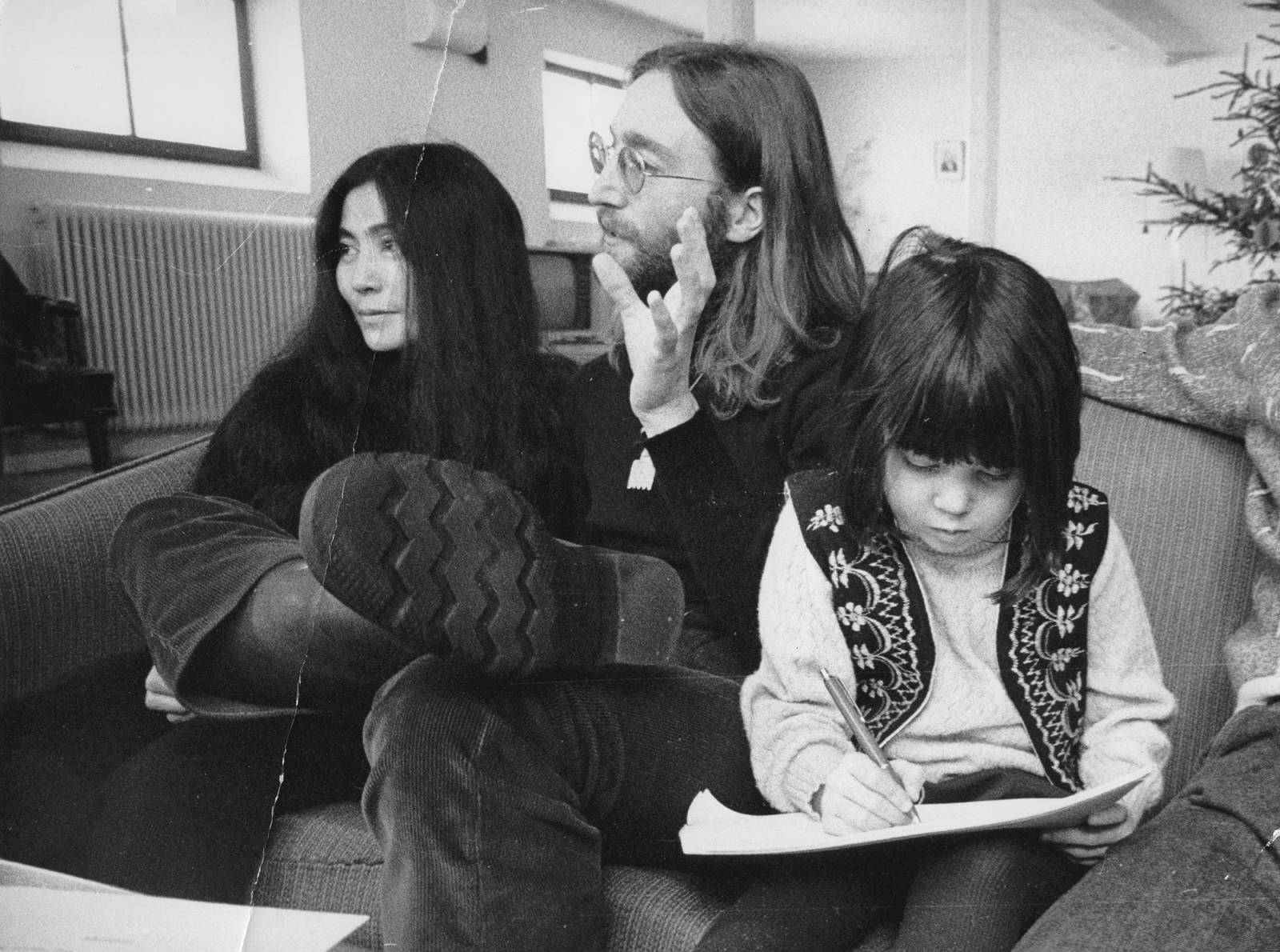 Yoko Ono i John Lennon (Fot. Votava/Imagno/Getty Images)