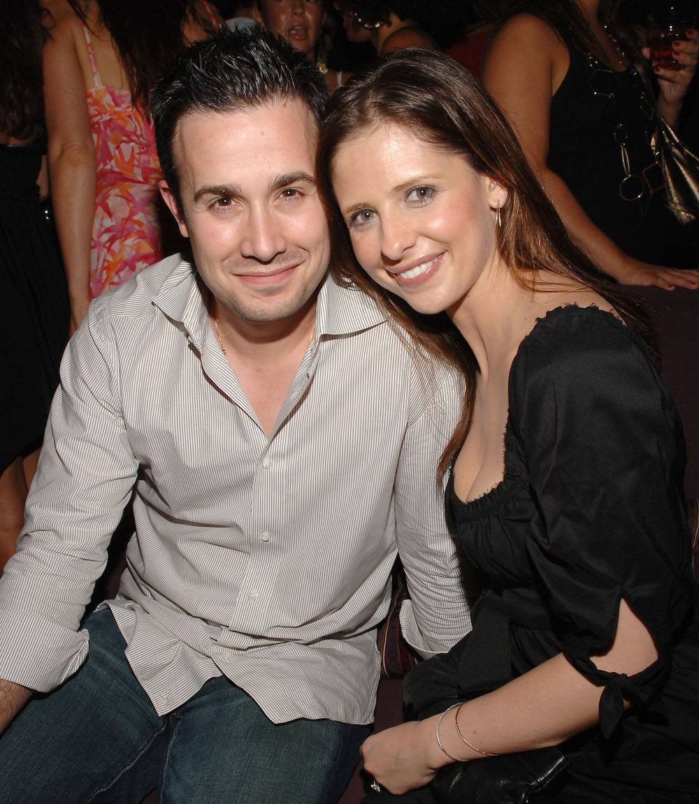 Z Sarą Michelle Gellar (Fot. Getty Images)