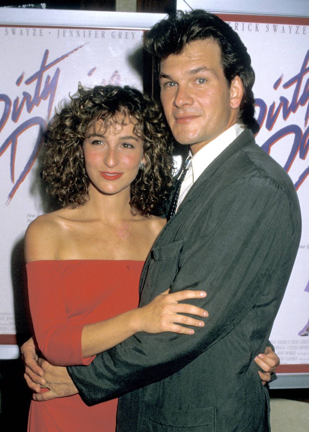 Z Patrickiem Swayzem (Fot. Getty Images)