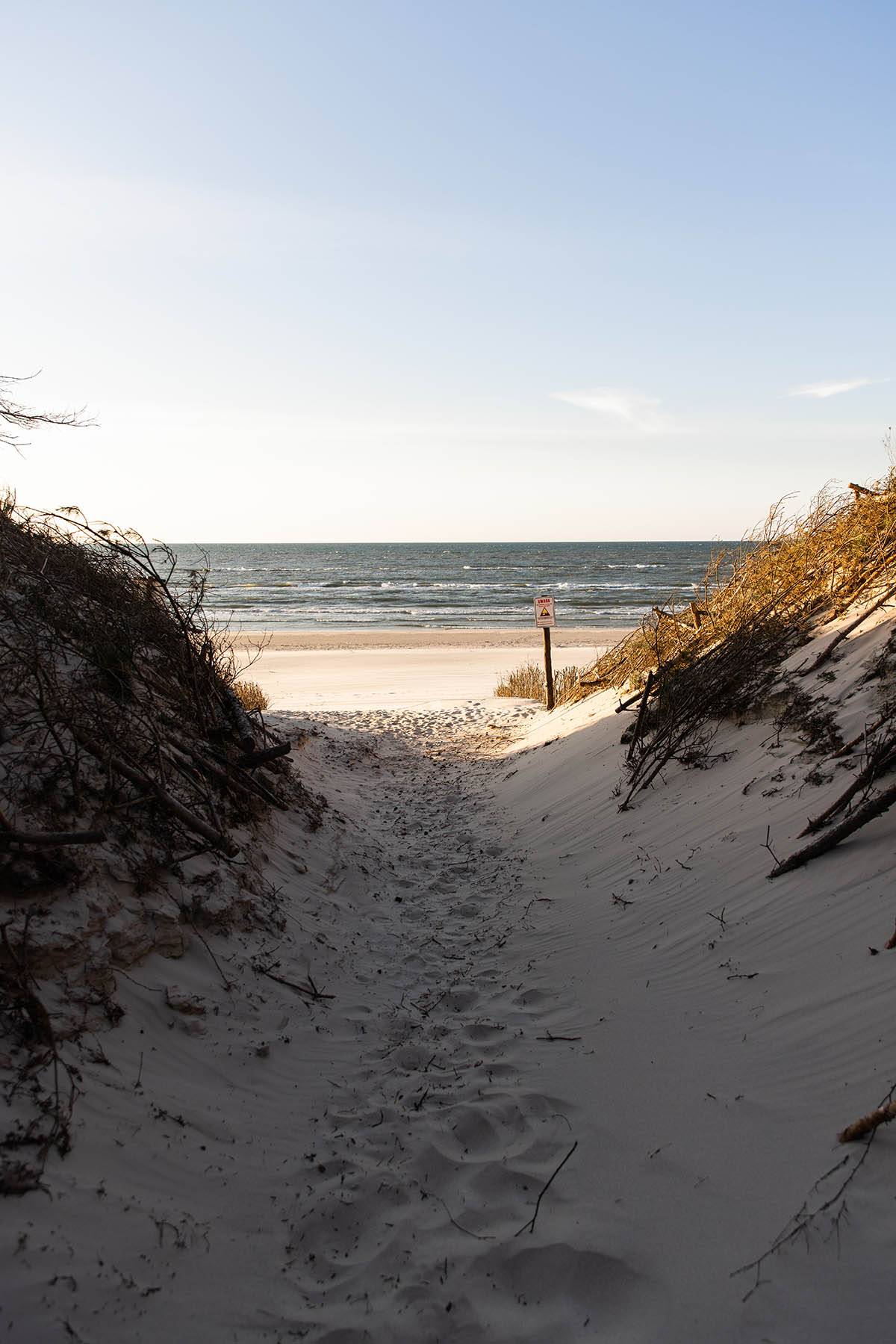 Plaża w Łebie (Fot. Katarzyna Ciejka / Travelicious)