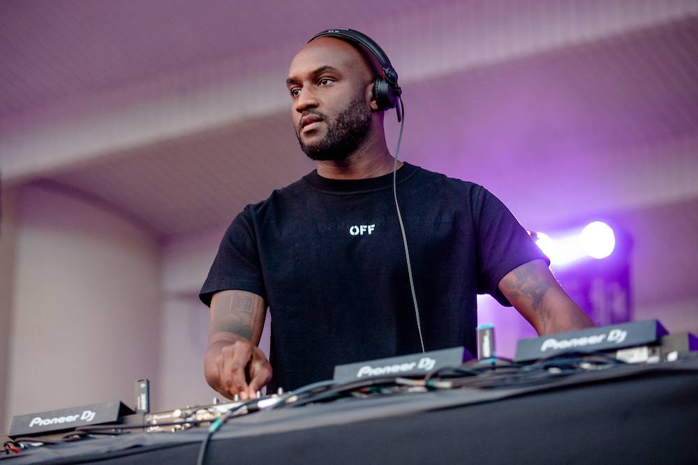 Virgil Abloh podczas festiwalu Lollapalooza w 2018 roku (Fot. Getty Images)