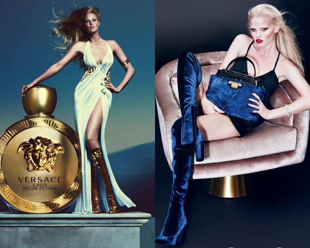 Versace, Kurt Geiger (Fot. materiały prasowe)