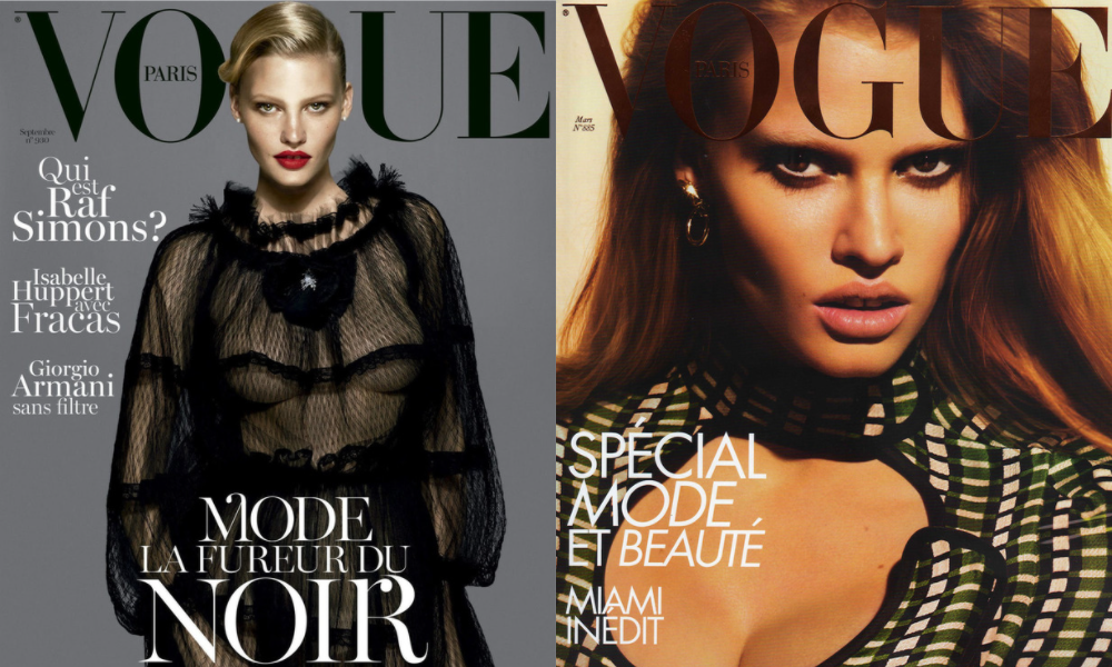 Vogue Paris, listopad 2012 (Fot. Mert & Marcus/materiały prasowe), Vogue Paris, marzec 2008 (Fot. Mert & Marcus/materiały prasowe)