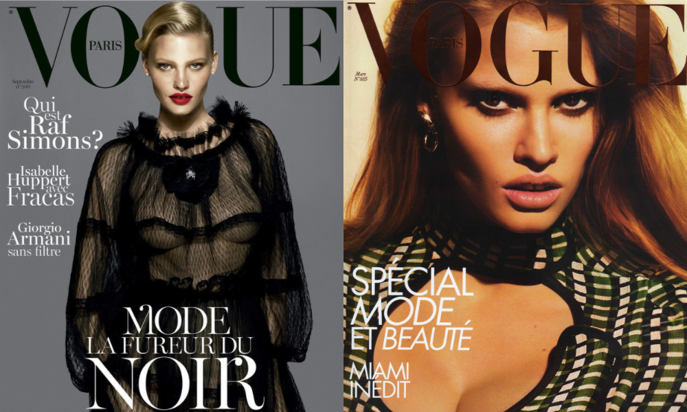 Vogue Paris, listopad 2012 (Fot. Mert & Marcus/materiały prasowe), Vogue Paris, marzec 2008 (Fot. Mert & Marcus/materiały prasowe)