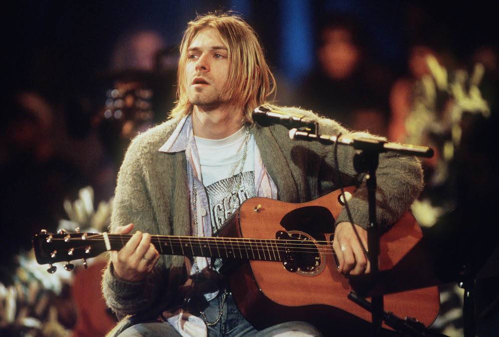 Kurt Cobain w 1993 roku (Fot. Getty Images)