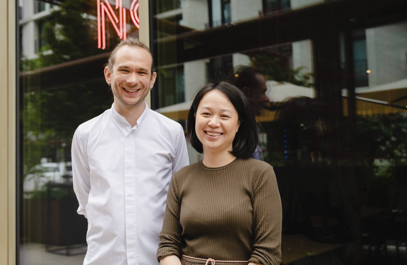 Linh Nguyen i Dawid Uszyński (Fot. Maja Soś)