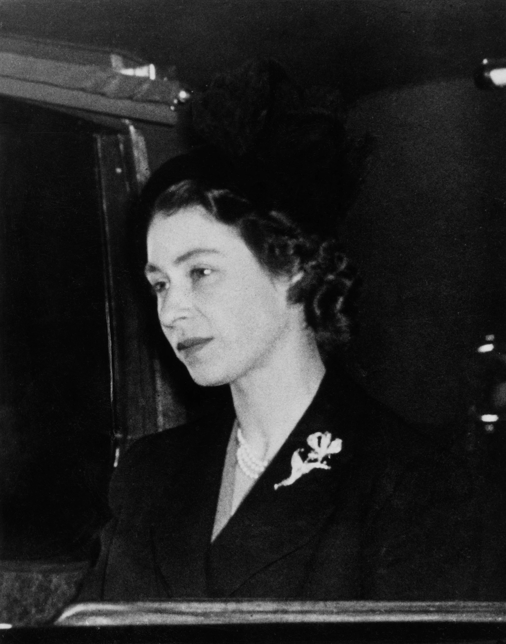Królowa Elżbieta II 7 lutego 1952 roku (Fot.Getty Images)