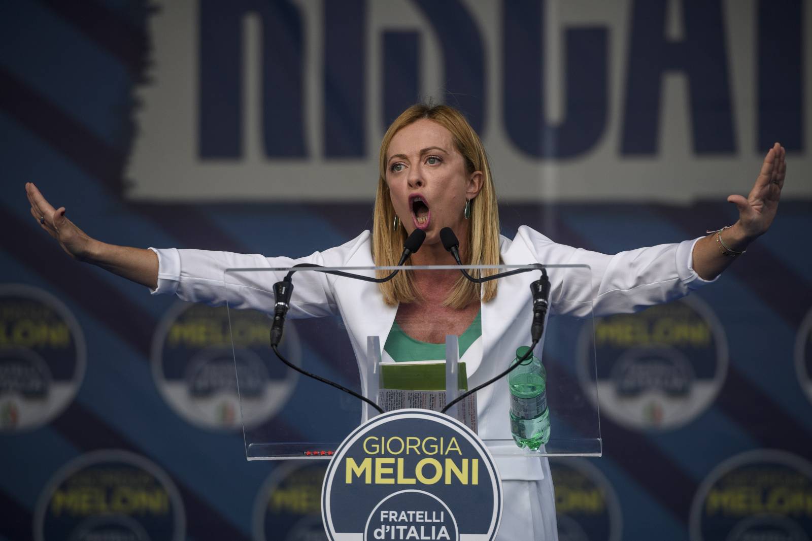 Giorgia Meloni (Fot. Getty Images)