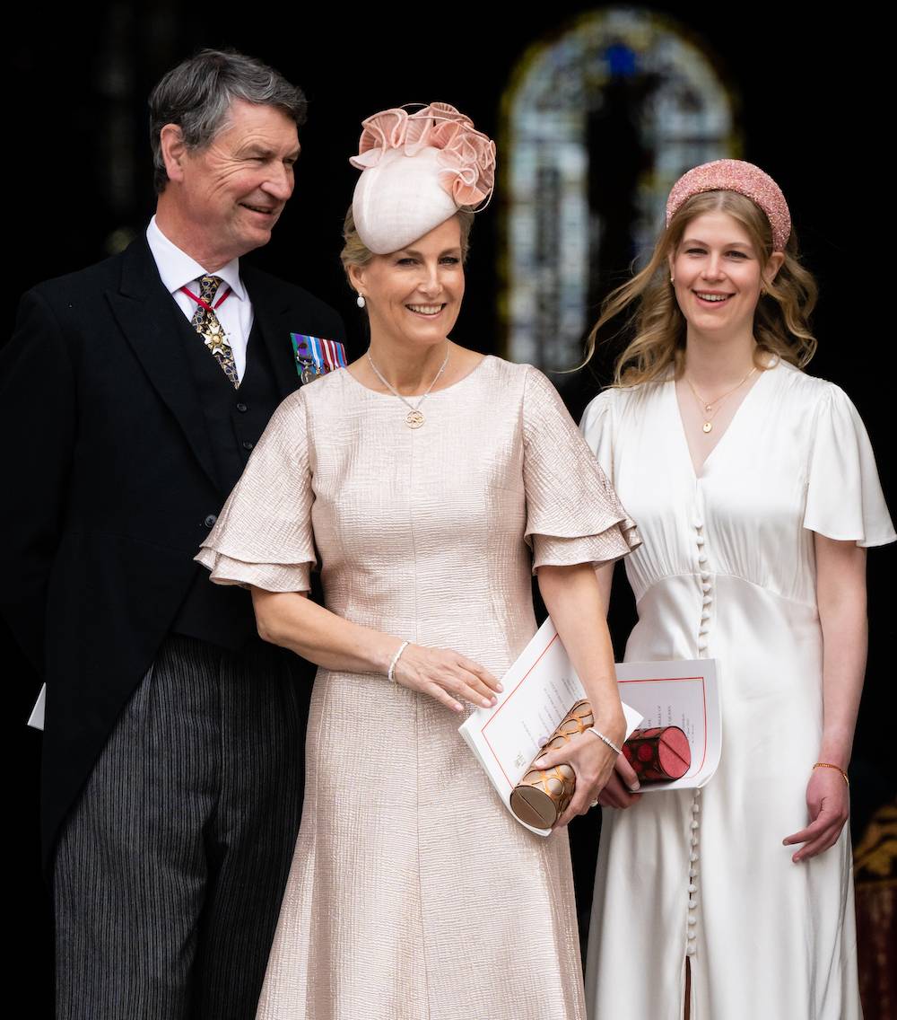 Timothy Laurence, Zofia, hrabina Wessex i Ludwika Mountbatten-Windsor (Fot. Getty Images)