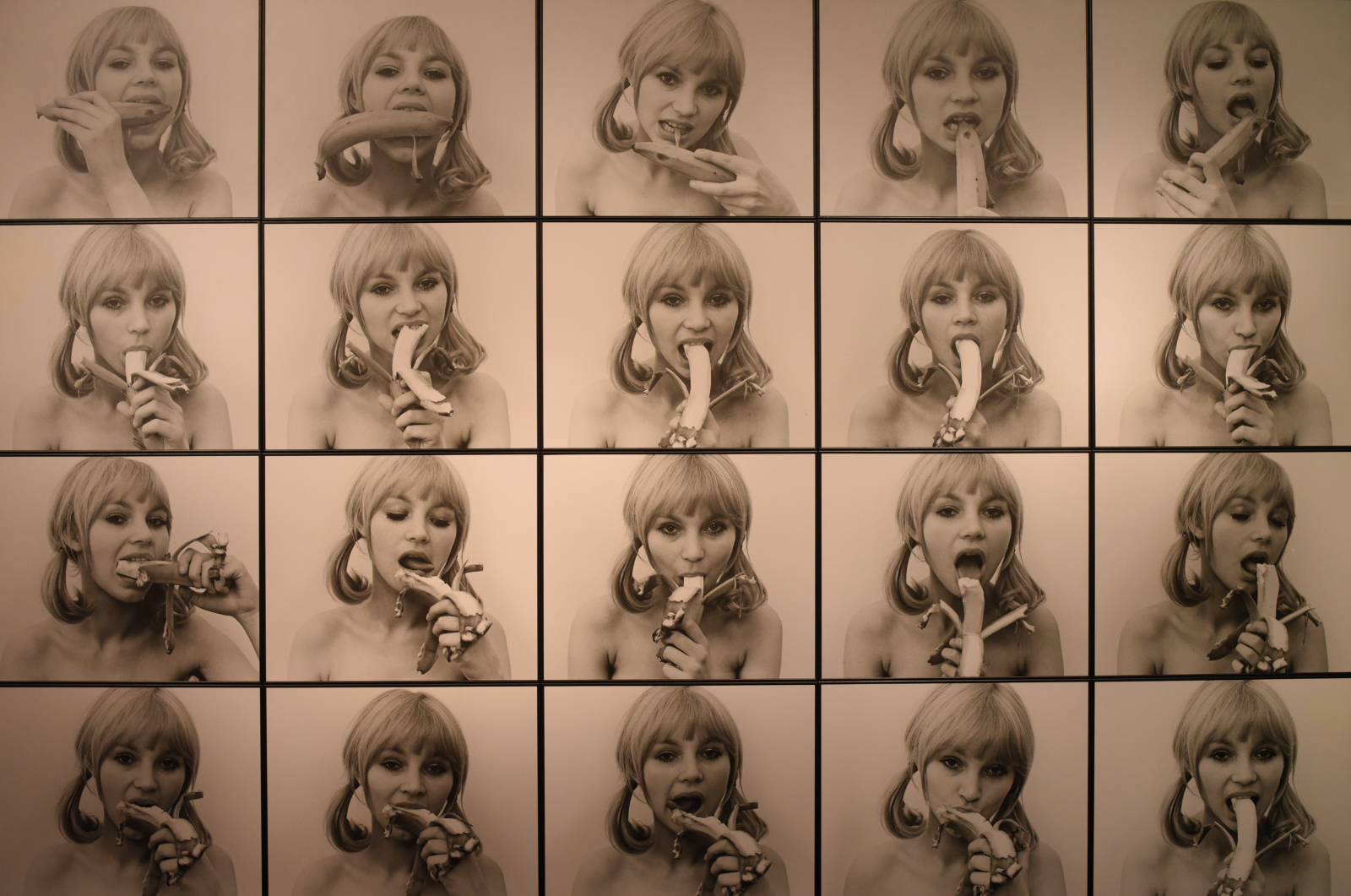 Fragment cyklu Natalii LL Sztuka konsumpcyjna, 1972 rok (Fot. Jacek Smarz/Polska Press/East News)
