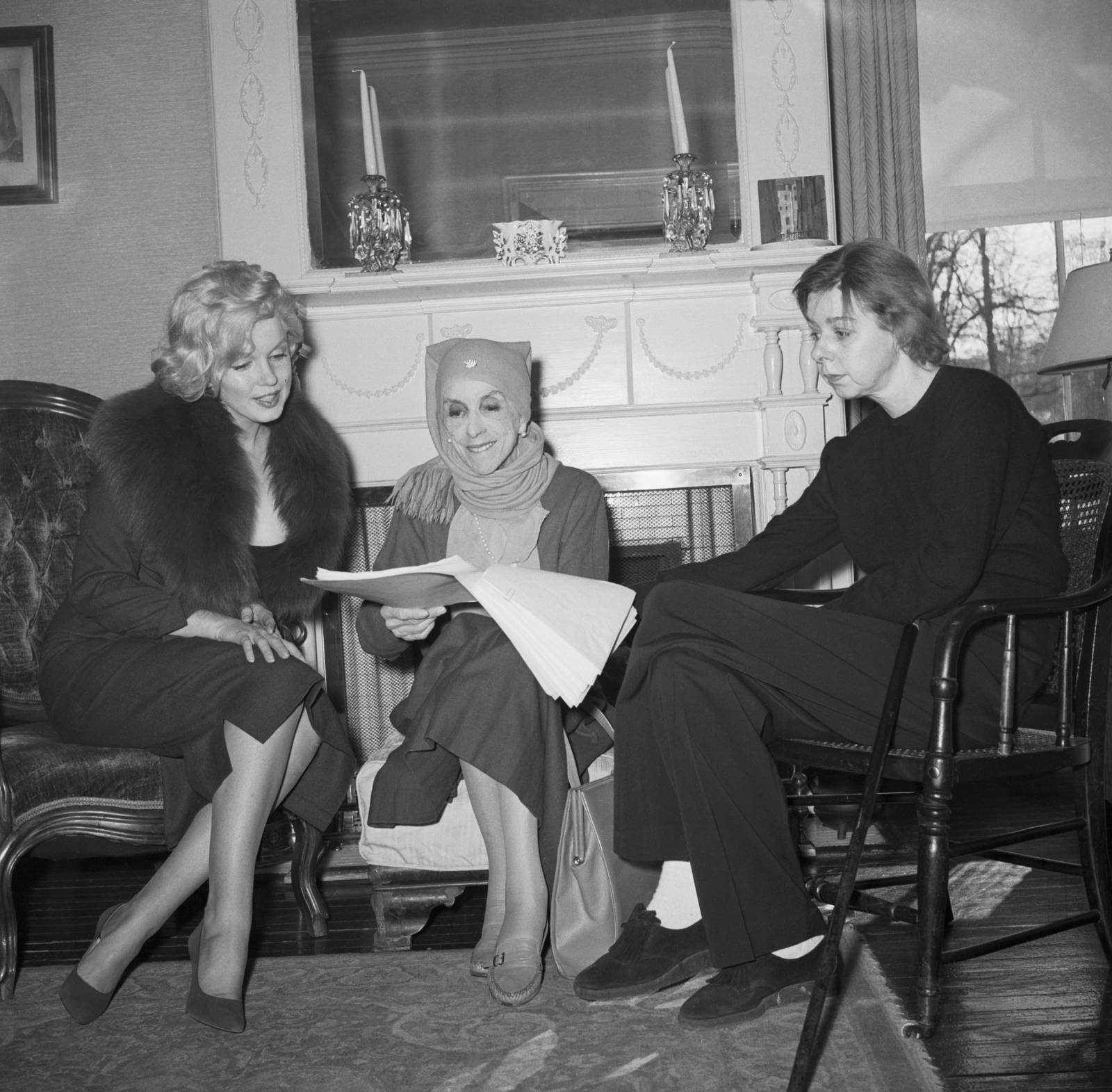 Marilyn Monroe i Karen Blixen w 1959 roku (Fot. Getty Images)