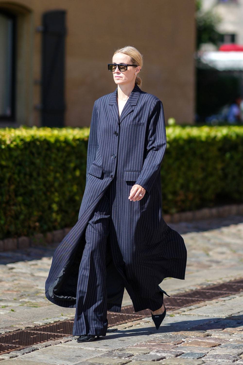 Cecilie Thorsmark na kopenhaskim tygodniu mody wiosna–lato 2023 (Fot. Getty Images)