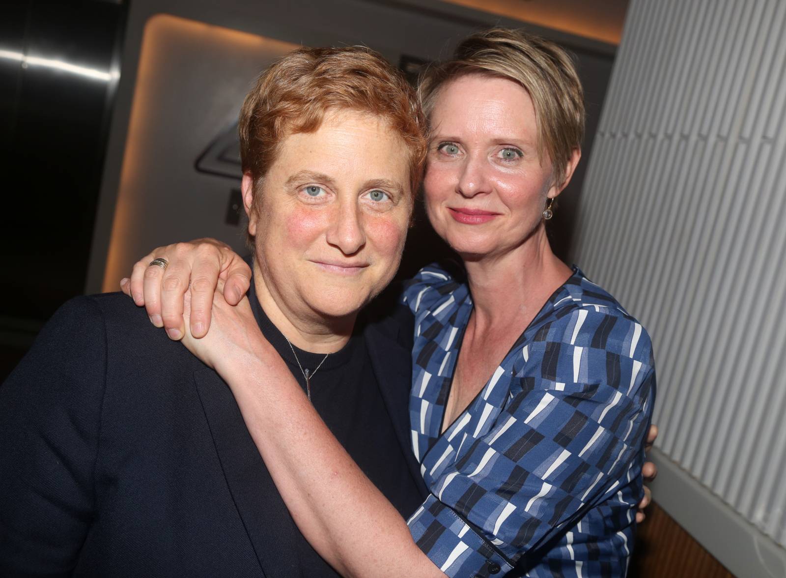 Christine Marinoni i Cynthia Nixon (Fot. Getty Images)