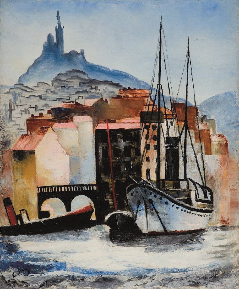 Mojżesz Kisling, Notre Dame de la Garde w Marsylii, 1925 (Kolekcja Marka Roeflera / Villa la Fleur)