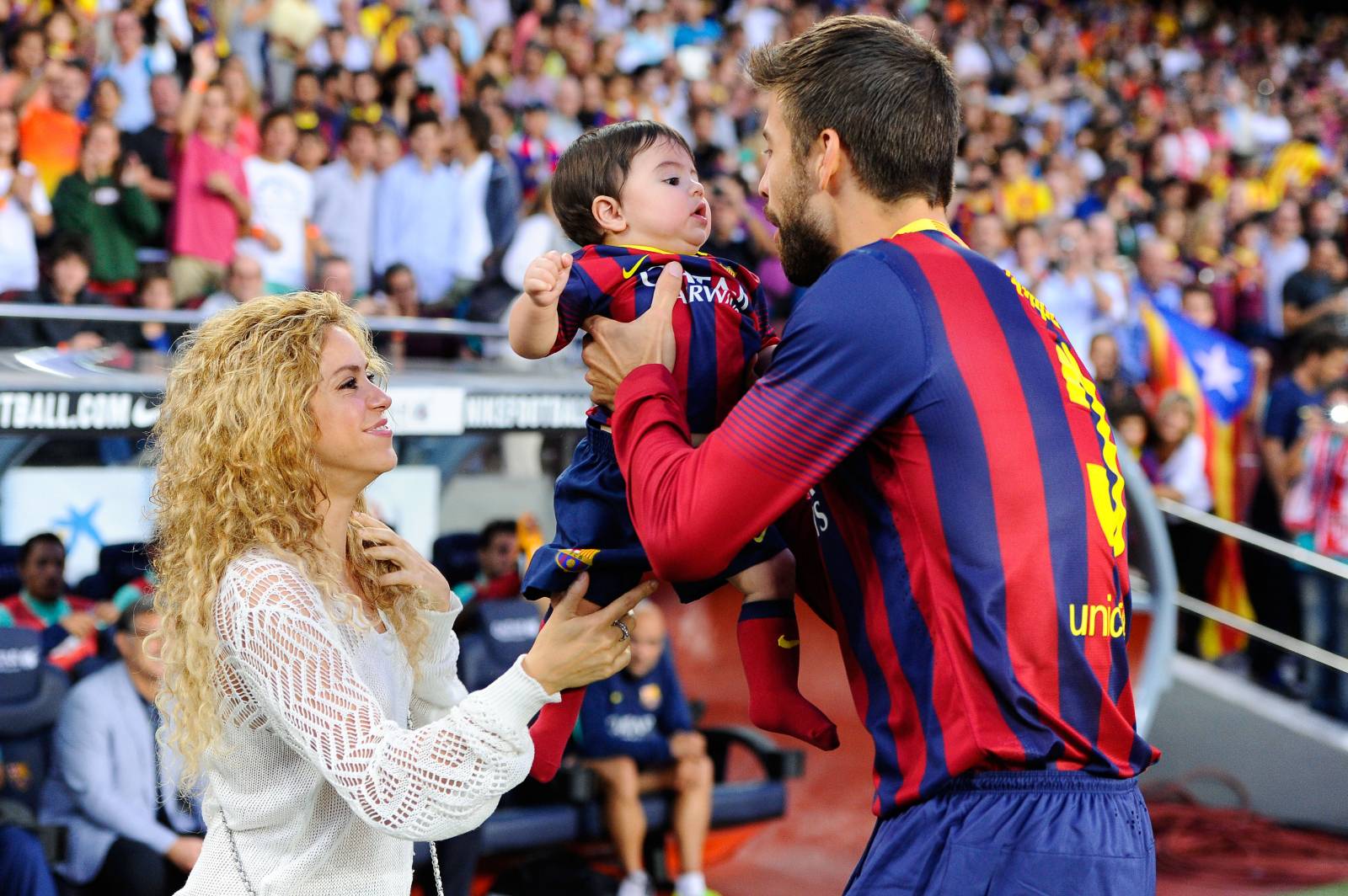 Shakira i Gerard Pique w 2013 roku (Fot. Getty Images)