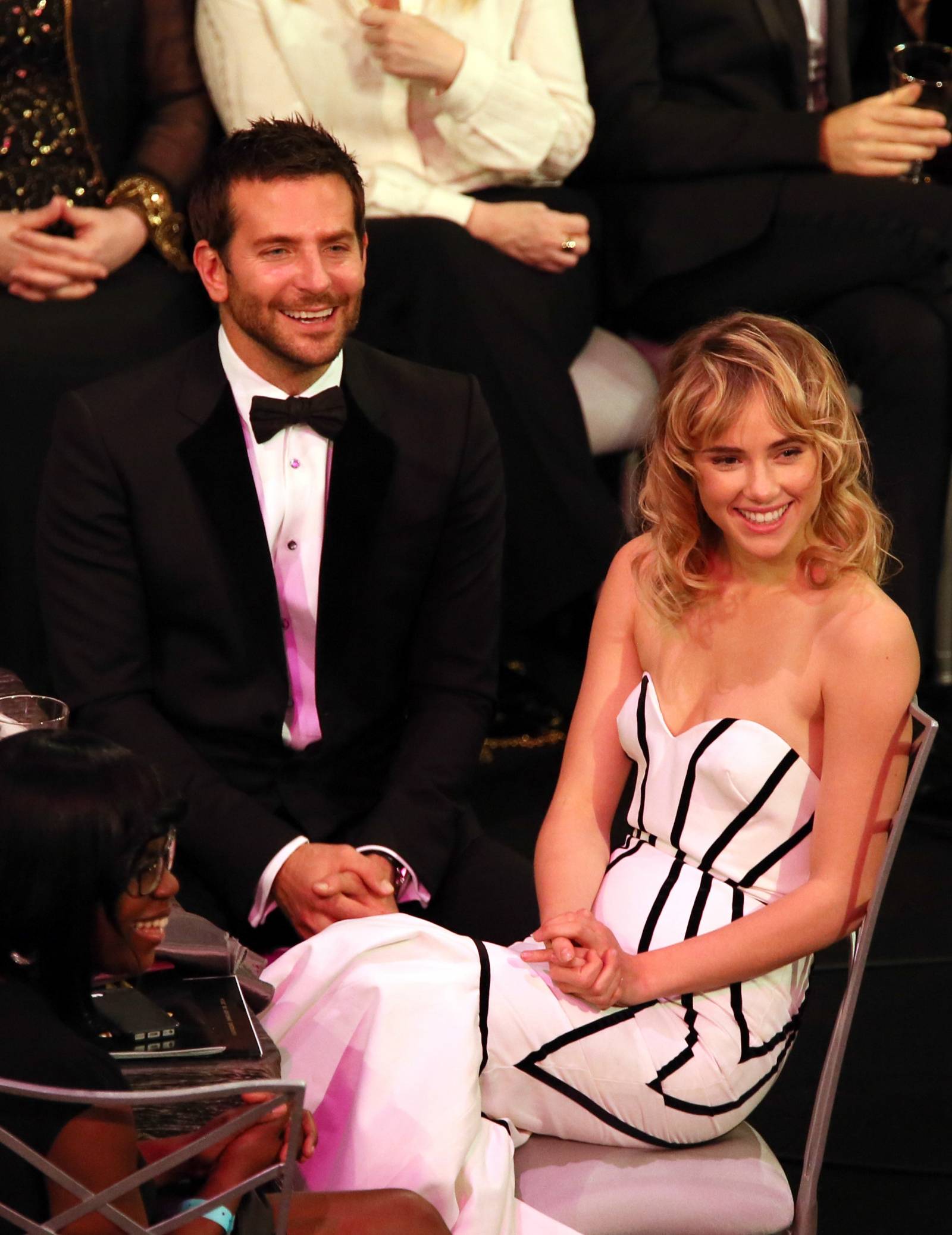 Bradley Cooper i Suki Waterhouse (Fot. Getty Images)