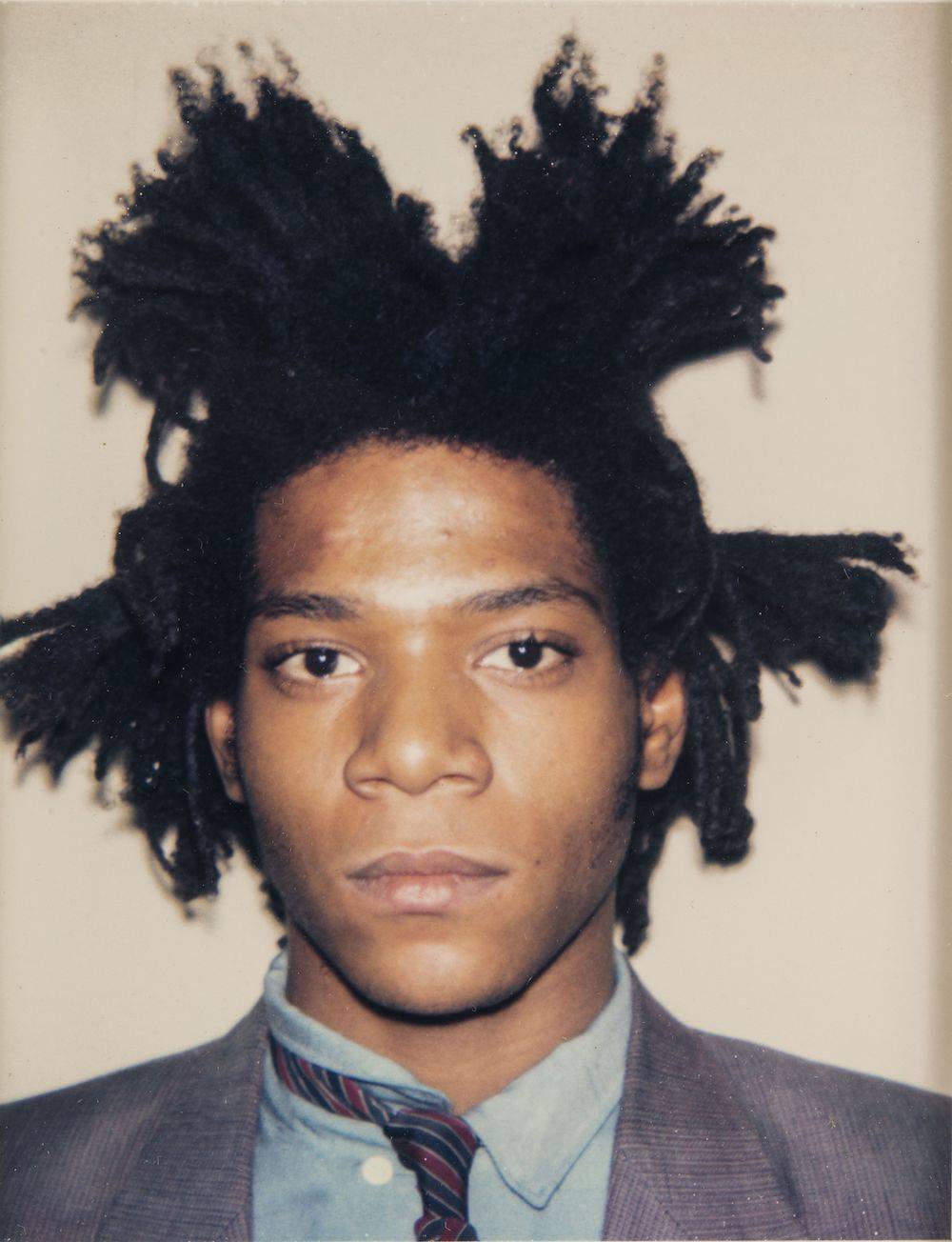 Andy Warhol, Polaroid Portrait of Jean-Michel Basquiat